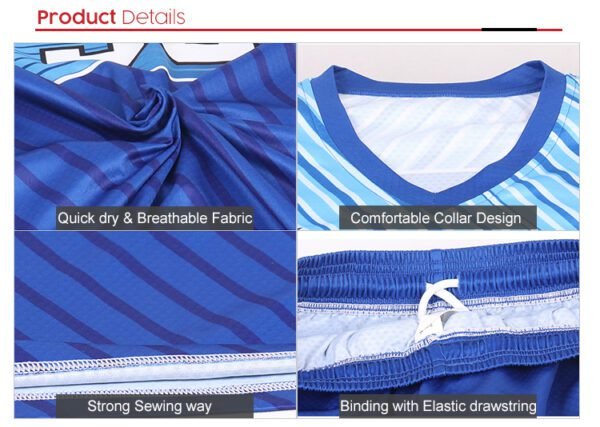 Custom Sublimated Soccer uniforms Manufacturer Pakistan - Image 2