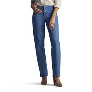 Women Relaxed Fit All Cotton Straight Leg Jean