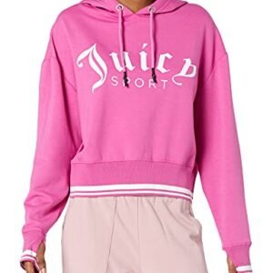 Women Cropped Logo Pullover Hoodie