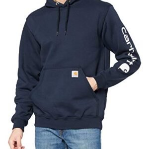 Men's Logo Hooded Work Sweatshirt