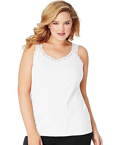 Women's Plus Size Stretch Jersey Tank - Image 2