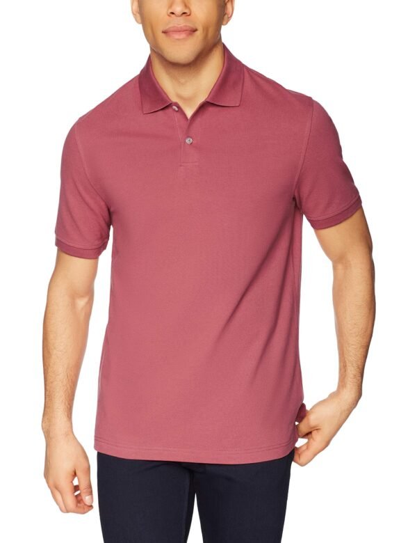 Men's Slim-fit Cotton Pique Polo Shirt