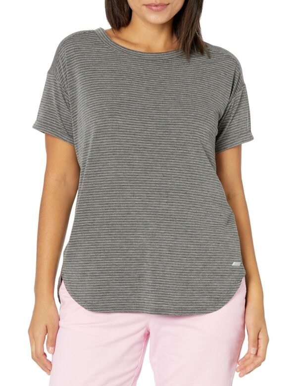 Women's Studio Relaxed-Fit Lightweight Crewneck T-Shirt, Multipacks